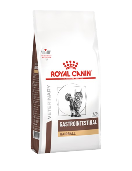 Gastrointestinal Hairball Cat KG 2 Royal Canin. Diete . cibo Secco Per Gatti.