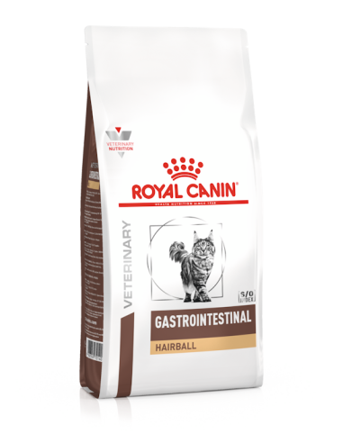 Gastrointestinal Hairball Cat KG 2 Royal Canin. Diete . cibo Secco Per Gatti.
