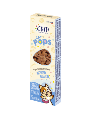 Cliffi Cat Pops Oral Care gr 50. Snack per Gatti .