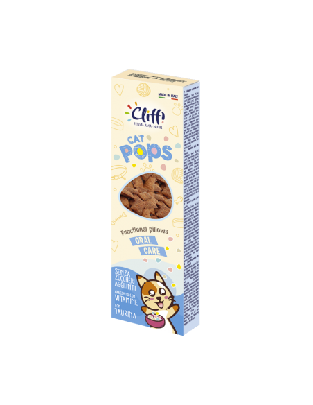 Cliffi Cat Pops Oral Care gr 50. Snack per Gatti .