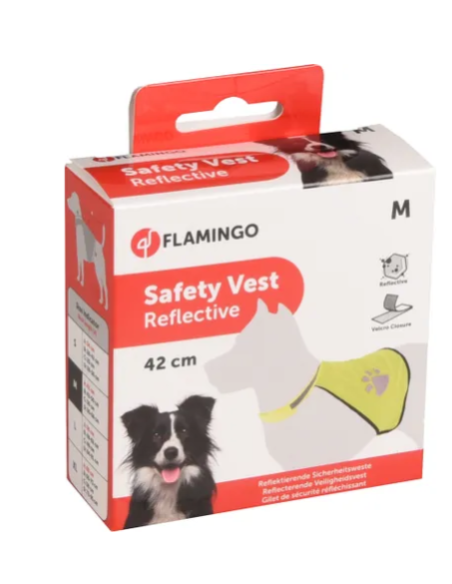 Gilet di Sicurezza refi misura media . Abbigliamento per cani.