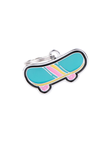 Medaglietta Cahrms Skate .Accessori per cani.