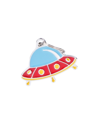 Medaglietta Charms Ufo. Medaglietta da incidere .