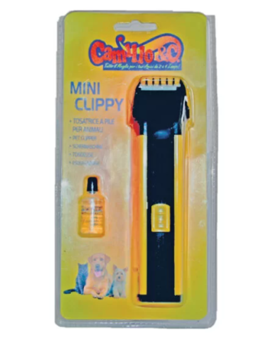 Tosatrice Mini Clippy Camillo. Toelettatura per cani.
