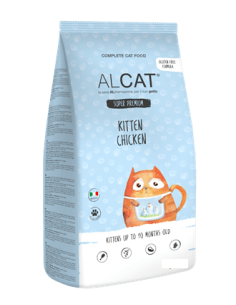 Alcat Kitten Pollo kg.1,5. Cibo Per Cuccioli di gatto
