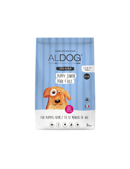 Aldog Puppy Junior Maiale Mini kg.1,5. Puppy-