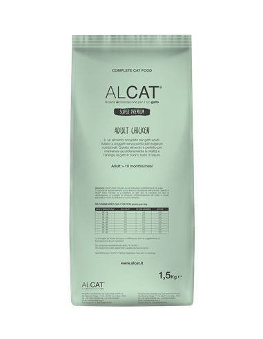 Alcat ADULT Pollo Kg.1,5.Crocchette per gatti