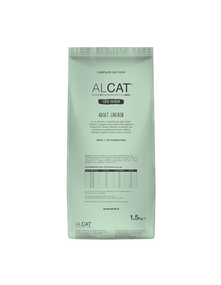 Alcat ADULT Pollo Kg.1,5.Crocchette per gatti