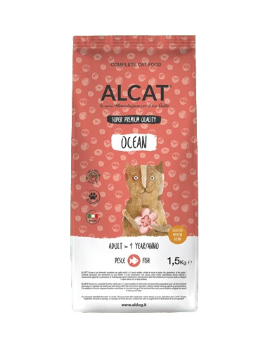 Alcat ADULT Ocean Kg.1,5. Cibo Secco Per Gatti