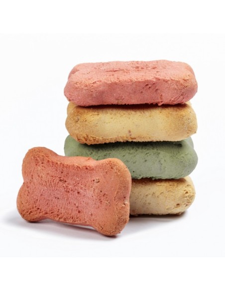 Biscotti Con Verdure confezione gr 250. Snack Per Cani