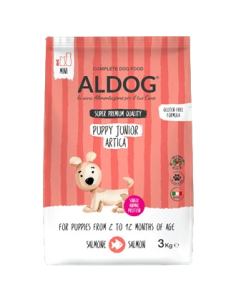 Aldog Puppy Junior Artica con Salmone Mini kg.3. Puppy.