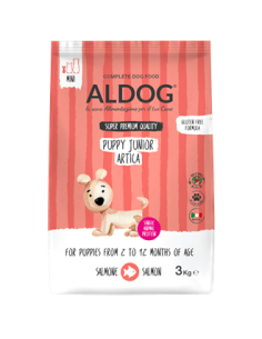 Aldog Puppy Junior Artica con Salmone Mini kg.3. Puppy. 2