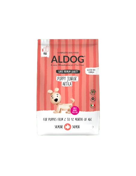 Aldog Puppy Junior Artica con Salmone Mini kg.1,5. Puppy