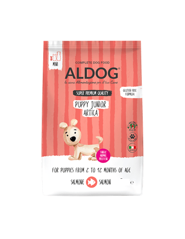 Aldog Puppy Junior Artica con Salmone Mini kg.1,5. Puppy