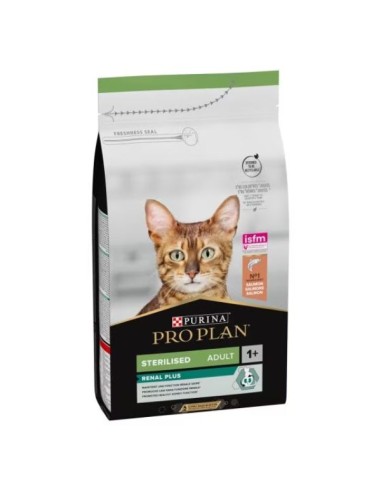 Pro Plan Cat Sterilizzato Salmone gr 400 renal plus. Cibo Secco Per Gatti