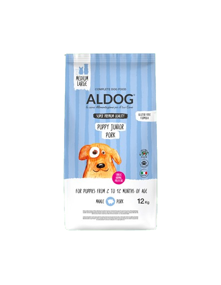 Aldog Puppy Junior Agnello Med/Large kg.12. puppy.