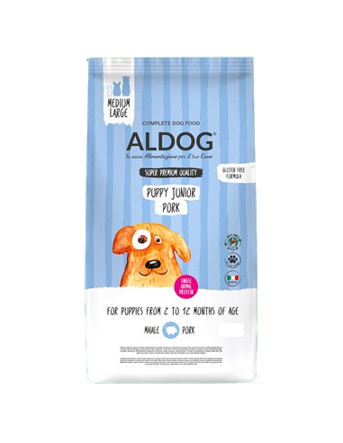 Aldog Puppy Junior Agnello Med/Large kg.3. puppy.