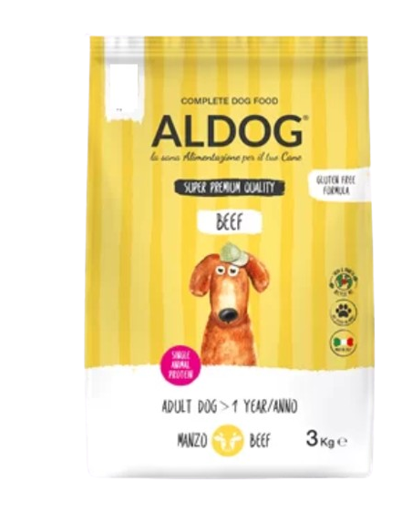 Aldog Manzo Med/Large kg 3. Crocchette per cani