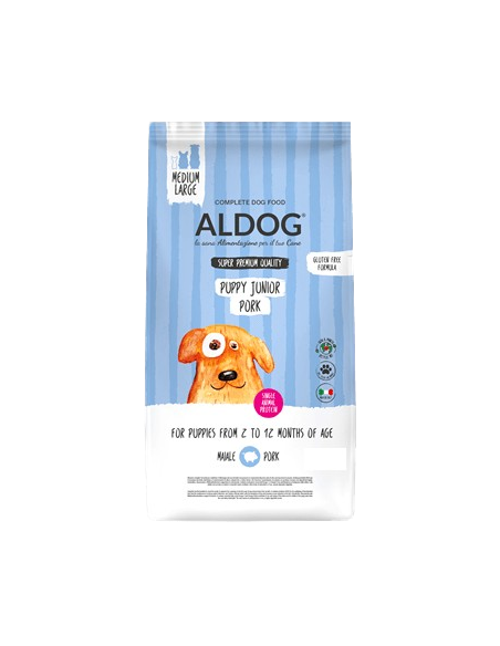 Aldog Puppy Junior Maiale Med/Large kg.3. Puppy