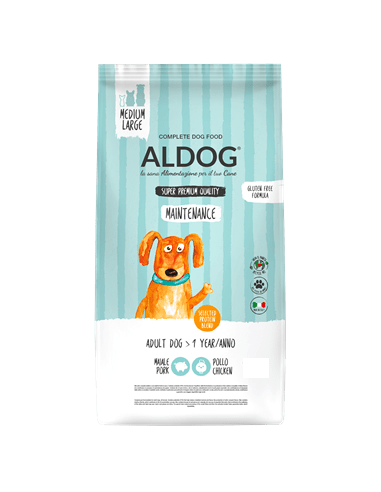 Aldog Mantenimento Med/Large kg.3. Crocchette per cani