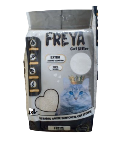 Lettiera Freya Agglomerante Naturale litri 10. Lettiere per gatti