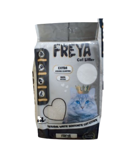 Lettiera Freya Agglomerante Naturale litri 10. Lettiere per gatti