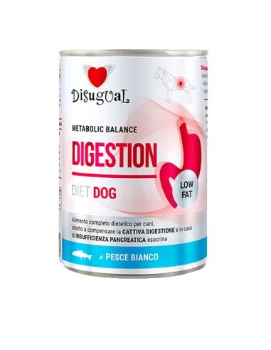 Disugual Diet Cane Digestion Low Fat Pesce gr 400. Diete . Umido Per Cani.