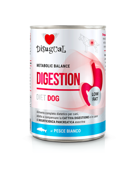 Disugual Diet Cane Digestion Low Fat Pesce gr 400. Diete . Umido Per Cani.