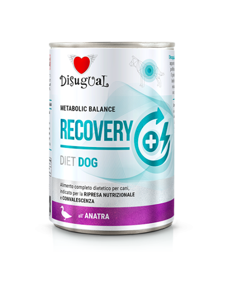 Disugual Diet Cane Recovery Anatra gr400. Diete . Cibo Umido per Cani i