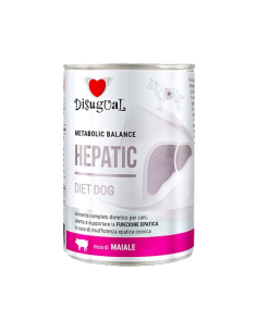 Disugual Diet Cane Hepatic Maiale gr 400. Diete . Cibo Umido Per Cani.