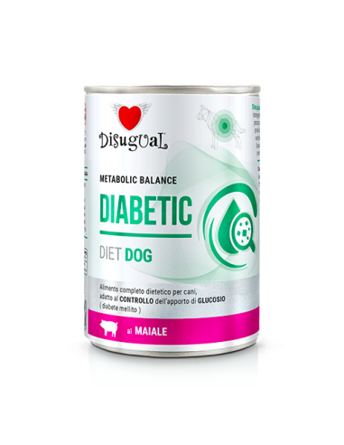 Disugual Diet Cane Diabetic Maiale gr 400. Diete - Cibo umido per cani .