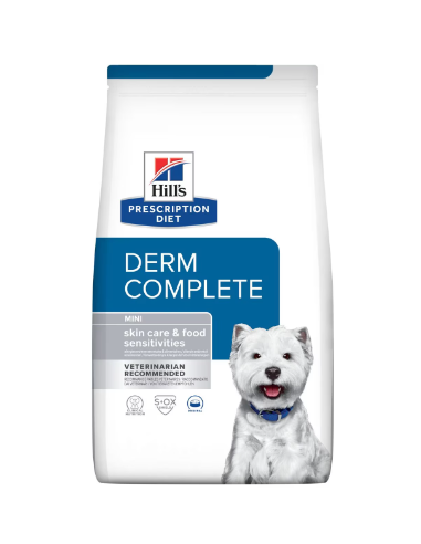 Hill's Canine Derm Complete Mini skin care & Food Sensivities KG.1,5