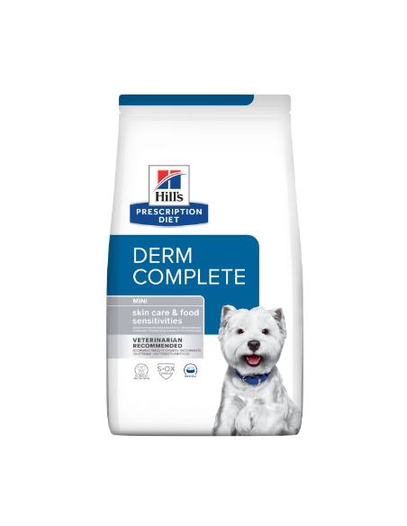 Hill's Canine Derm Complete Mini skin care & Food Sensivities KG.1,5