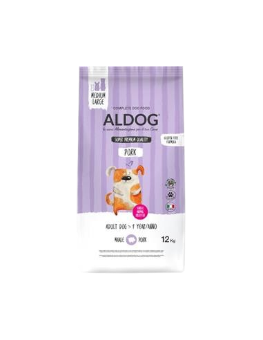 Aldog Maiale Medium /Large kg 12. Crocchette per cani
