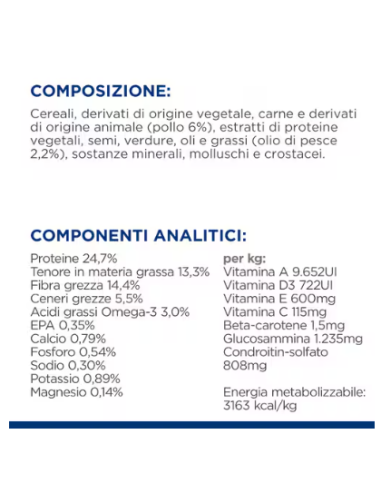 Hill's Canine Metabolic Mobility kg 1,5. Diete . Cibo Secco Per Cani