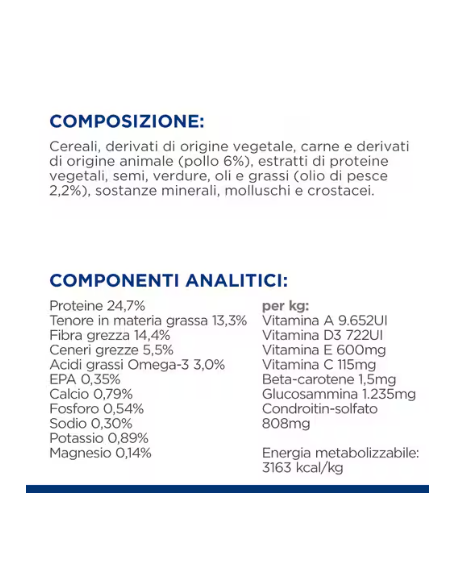 Hill's Canine Metabolic Mobility kg 1,5. Diete . Cibo Secco Per Cani