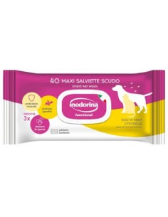 Salviette Inodorina Scuso Neem e Citronella 40 pezzi . Igienici per cani . 2