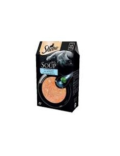 Sheba Soup Pesce Bianco 4 x 40gr. Cibo Umido Per Gatti. 2
