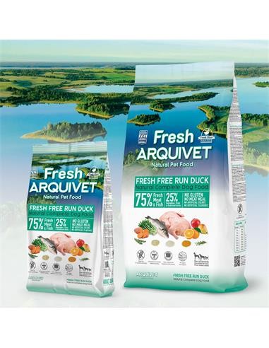 Arquivet Dog Fresh Free Run Duck kg 2,5. Crocchette per cani .