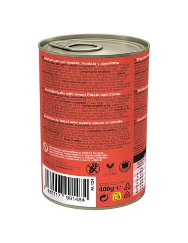 Arquivet Fresh umido Cane Adult Polpette Manzo gr 400. Cibo Umido Per Cani.