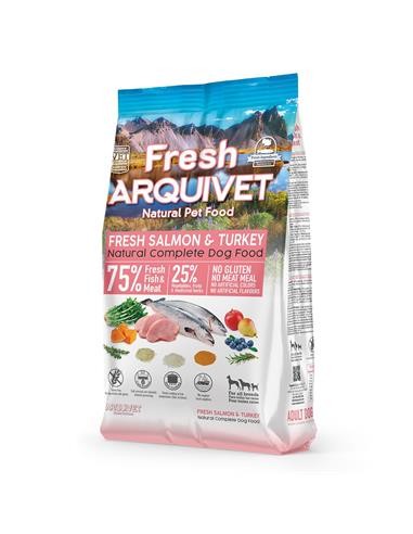 Arquivet Dog Fresh Tacchino e Salmone kg 2,5. Crocchette per cani .