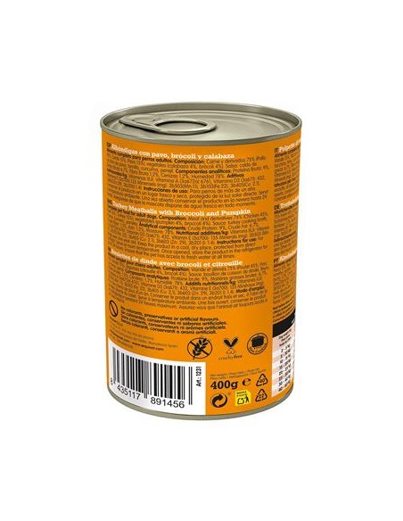 Arquivet Fresh Umido Adult Polpette Tacchino gr 400. Cibo Umido Per Cani