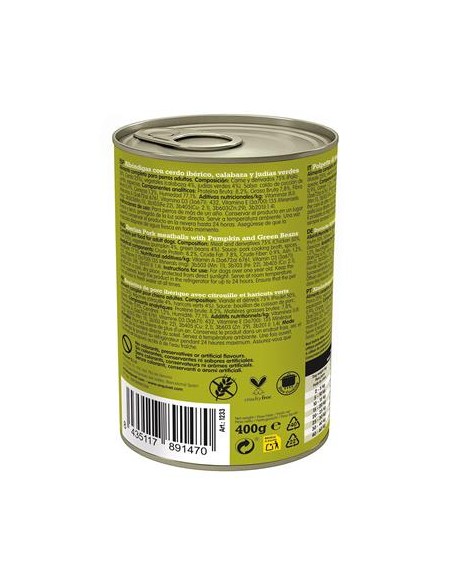 Arquivet Fresh Umido Cane Adult Polpette Maiale gr 400. Cibo Umido Per Cane.