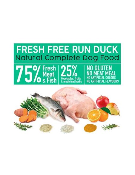 Arquivet Fresh Free Run Duck kg 10. Cibo Secco Per Cani.