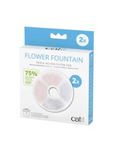 Catit Filtri Ricambio per fontana fiore 2 pz. Dispenser e ciotole per gatti 2