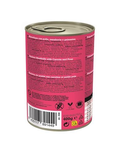 Arquivet Fresh Umido Cane Adult Polpette Pollo gr 400 . Cibo Umido Per Cani .