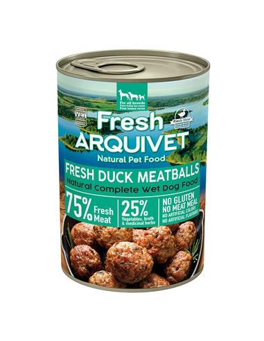 Arquivet Fresh Umido Cane Adult Polpette Anatra gr 400. Cibo Per Cani