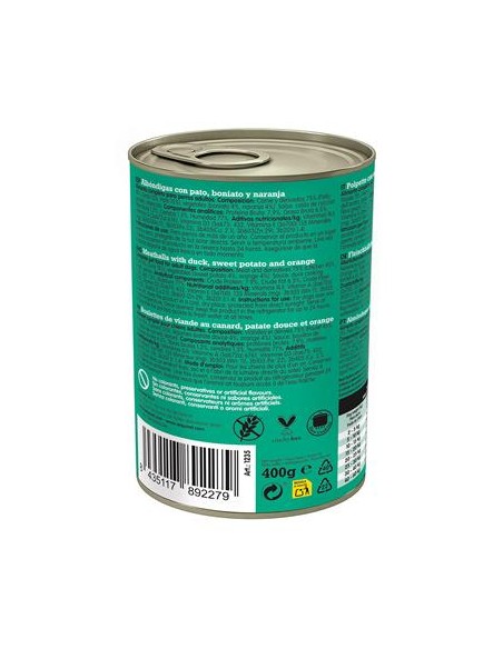 Arquivet Fresh Umido Cane Adult Polpette Anatra gr 400. Cibo Per Cani