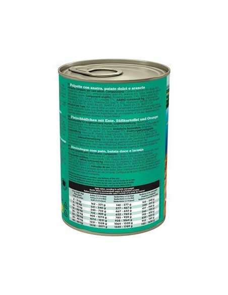 Arquivet Fresh Umido Cane Adult Polpette Anatra gr 400. Cibo Per Cani