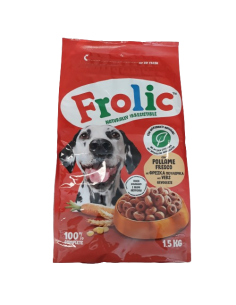 Frolic Pollo Verdure e Cereali kg 1,5. Crocchette per cani 2